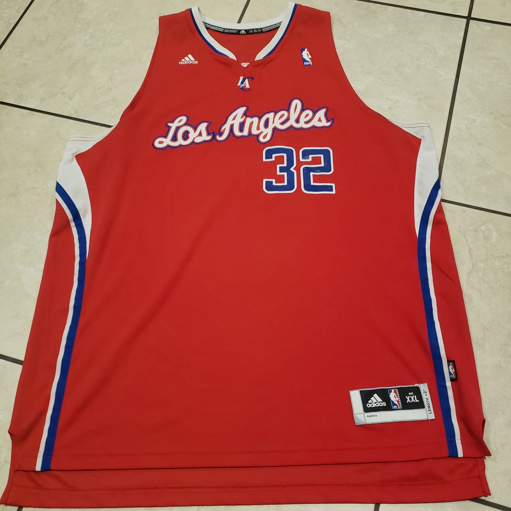 Adidas Los Angeles Red Basketball Jersey